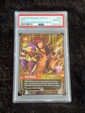 RIFTBOUND ORIGINS OGN RELEASE EVENT PRIZE PACK PROMO #269 SETT THE BOSS PSA 10