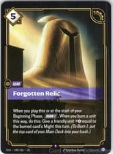 FORGOTTEN RELIC 108/166 RIFTBOUND FOIL NM/M