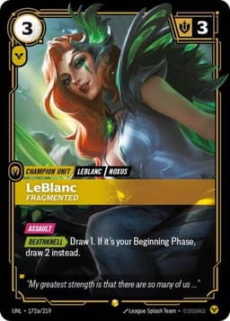 LeBlanc - Fragmented (Alternate Art)