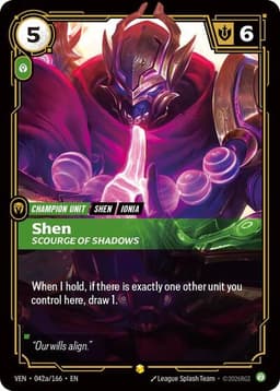 Shen, Scourge of Shadows (Alternate Art)