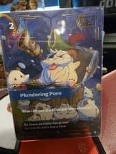 Riftbound Unleashed Plundering Poro Overnumbered 222/219 English