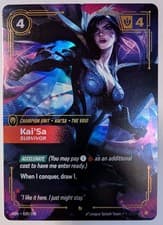 2025 Riftbound Origins Kai'Sa 039/298 Foil MINT