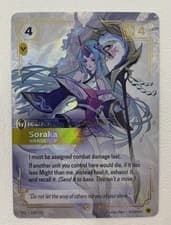 Riftbound (Soraka, Wanderer) NM, Showcase Overnumbered, SFD #239/221 ON
