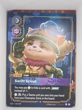 Riftbound: Origins TCG Teemo Swift Scout 263/298 OGN Rare Holo Legend NM