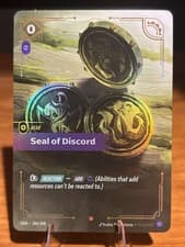 Riftbound Seal of Discord Origins NM Purple 204/298
