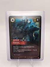 Draven - Vanquisher SFD 020a/221 Alternate Art Showcase Spiritforged Riftbound