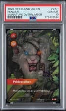 Rengar Signature Riftbound: League Of Legends Unl-Unleashed 227* Gem Mint PSA 10