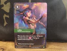 Riftbound Tcg Foil Lillia Protector Of Dreams Promo 058/219-P