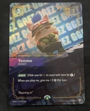 Riftbound Teemo Scout Promo GG EZ GGEZ 197b League of Legends