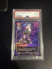 Riftbound JINX LOOSE CANNON #251 ORIGINS METAL PRIZEWALL PROMO PSA 10