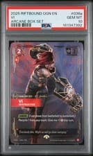 2025 Riftbound Origins English Arcane Box Set Promo Vi #036a Gem Mint PSA 10