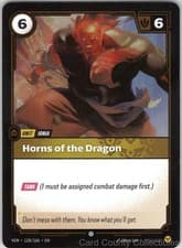 HORNS OF THE DRAGON 118/166 RIFTBOUND FOIL NM/M