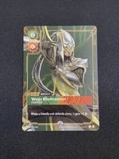 Riftbound Master Yi Wuju Bladesman Metal Plated Prize Wall 019/024 NM