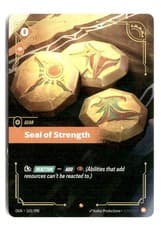 Riftbound Seal of Strength OGN 163/298 Foil