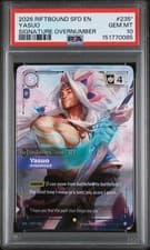 2026 Riftbound:SpiritForged Yasuo SFD 235*/221 Signature Overnumber PSA 10