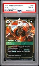 2026 RIFTBOUND: LEAGUE OF LEGENDS SFD-SPIRITFORGED #054A JAX - UNMATCHED PSA 10
