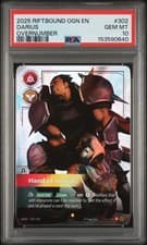 Darius Overnumber Riftbound: League Of Legends Ogn-Origins 302 NM PSA 10