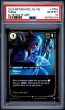 2026 RIFTBOUND UNL EN #079A DIANA ALTERNATE ART PSA 10 (Q236