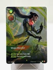 Riftbound Unleashed MASTER YI WUJU MASTER OVERNUMBERED NM 231/219