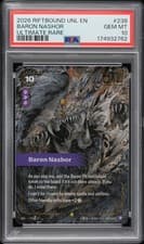 2026 RIFTBOUND: LEAGUE OF LEGENDS UNLEASHED ULTIMATE RARE BARON NASHOR PSA 10