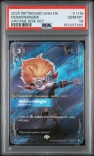 2025 Riftbound OGN EN Arcane Box Set Promo Heimerdinger #111a Gem Mint PSA 10