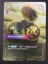 Riftbound Origins 204/298 Seal of Discord Foil