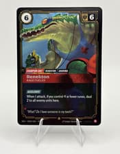 Riftbound Renekton-Rage Fueled (Alternate Art) 019a/166 EN Foil