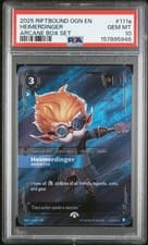 2025 RIFTBOUND: LEAGUE OF LEGENDS OGN-ORIGINS HEIMERDINGER - INVENTOR PSA 10
