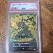 RIFTBOUND: LEAGUE OF LEGENDS SFD-SPIRITFORGED AZIR - EMPEROR OF THE SANDS PSA 10