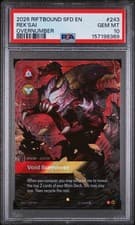 RIFTBOUND: LEAGUE OF LEGENDS SFD-SPIRITFORGED REK'SAI - VOID BURROWER PSA 10