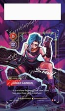 Riftbound Extended Art Insert PSA- Origins Jinx 301 Loose Cannon ART ONLY