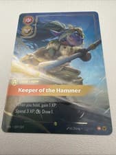 Riftbound Unleashed Poppy Keeper of the Hammer Overnumbered 237/219 Near Mint