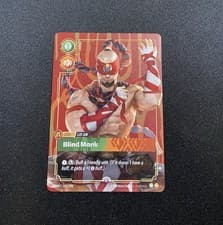 Riftbound Lee Sin Blind Monk Plated Metal Prizewall Origins 257/298