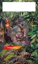 Riftbound Extended Art Insert PSA- Unleashed Rengar 227 ART ONLY