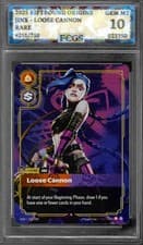 2025 Riftbound Origins Jinx #251/298 Rare Graded FCGS 10 GEM MINT