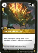 SACRED PROTECTOR 129/166 RIFTBOUND NM/M
