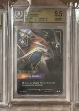 2025 Riftbound Origins Miss Fortune Bounty Hunter #309/298 Overnumbered BGS 9.5