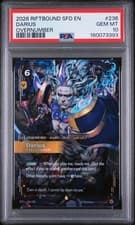 2026 RIFTBOUND: SFD-OVERNUMBER #236 DARIUS - EXECUTIONER PSA 10