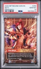 2025 RIFTBOUND: LEAGUE OF LEGENDS ORIGINS PLATED LEGENDS PRIZEWALL#269 PSA 10