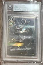 2025 Riftbound Origins Leona Radiant Dawn #306/298 Overnumbered BGS 9 Mint