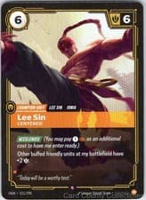 LEE SIN - CENTERED 151/298 RIFTBOUND FOIL NM/M