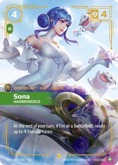 Sona, Harmonious (Crystal Rose)