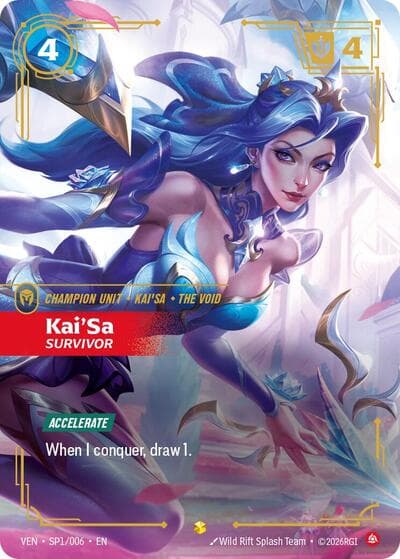 Kai'Sa, Survivor (Crystal Rose)