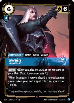 Swain, Visionary