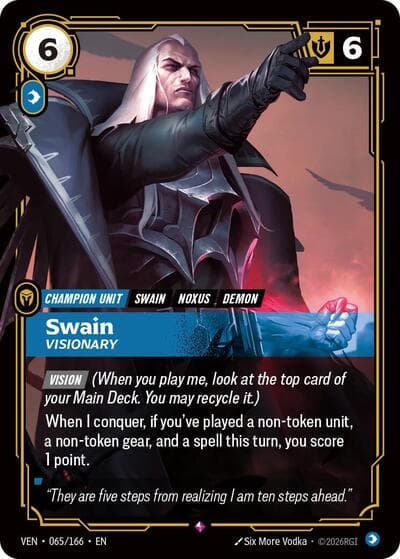 Swain, Visionary